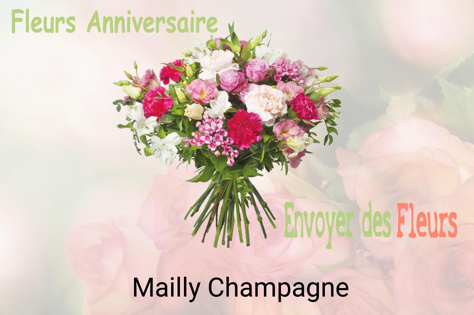 Bouquet de fleurs d’anniversaire livré à Mailly-Champagne