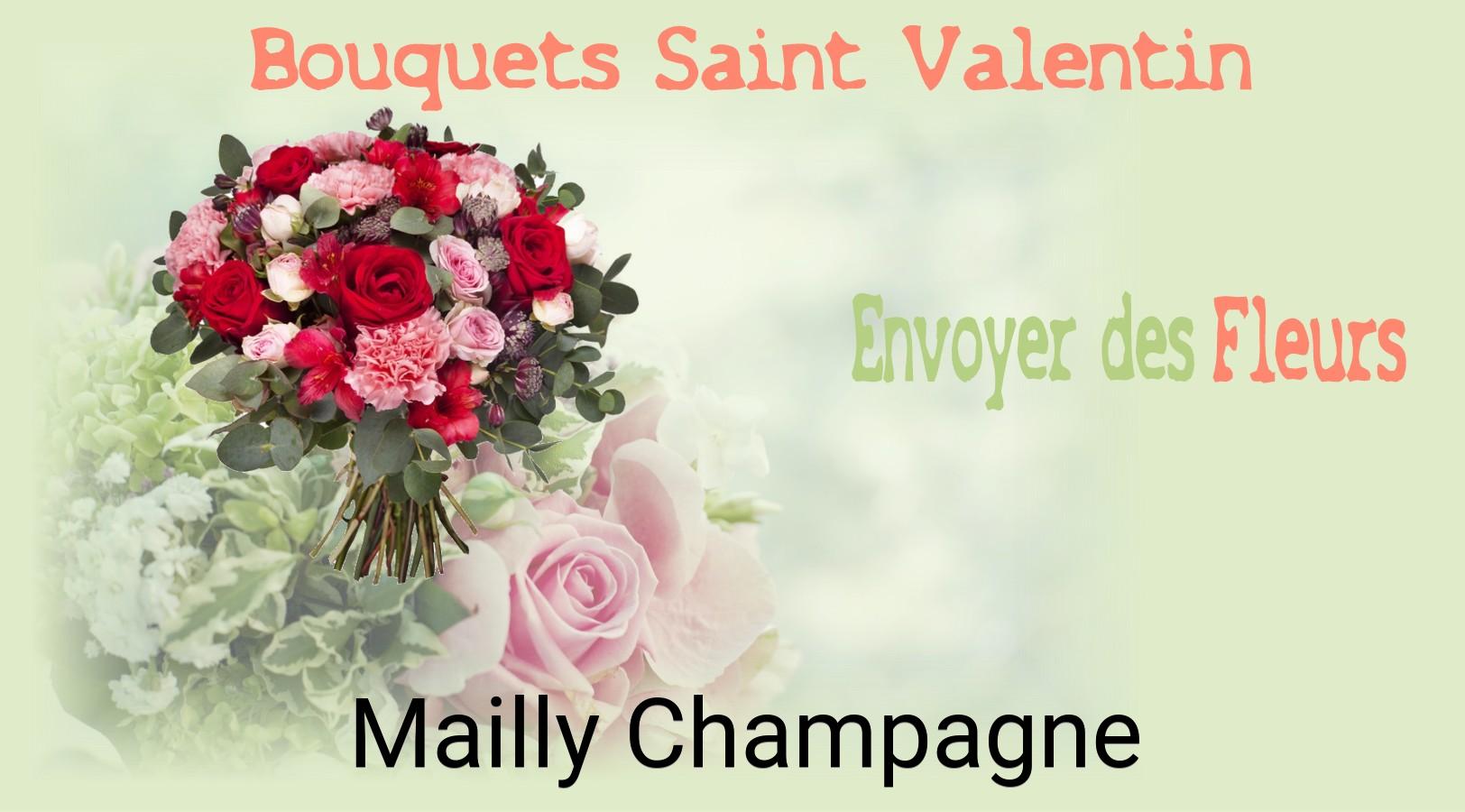 Roses de Saint-Valentin livrées à Mailly-Champagne